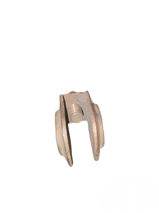 Grounding Rod Clamp 1 Inch made of durable metal for reliable electrical grounding uses