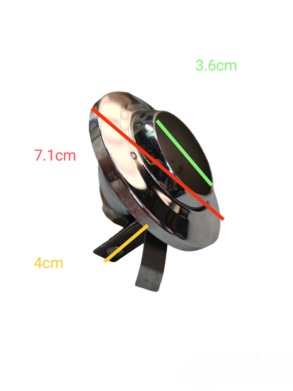 GU5.3 socket 50W halogen light metal fixture with dimensions for lighting installation accessories