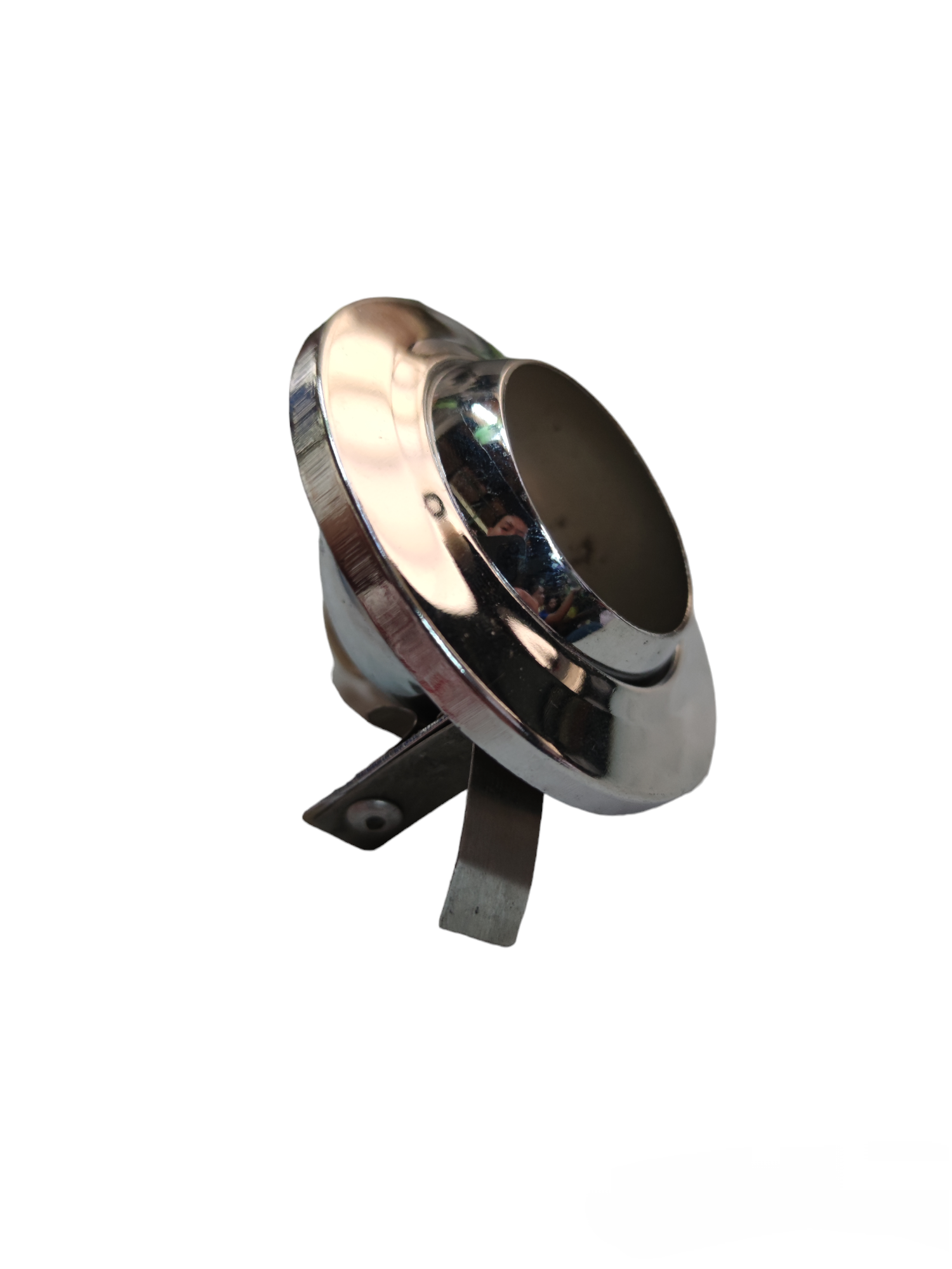 Chrome metal mounting bracket for GU5.3 socket 50W halogen light lighting installation accessory