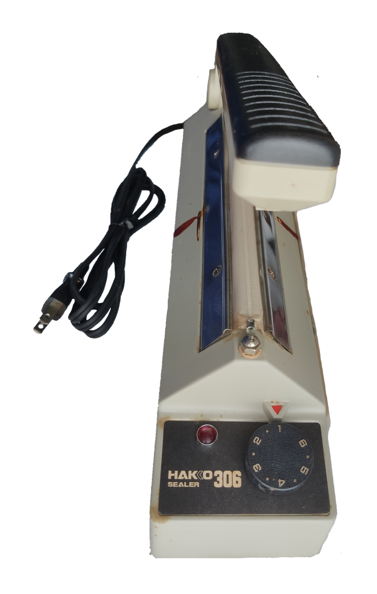 Hakko Plastic Sealer 8 Inch 220V Made in Japan with adjustable temperature dial and power cord