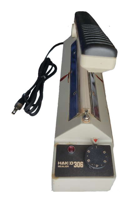 Hakko Plastic Sealer 8 Inch 220V Made in Japan with adjustable temperature dial and power cord