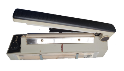 Hakko Plastic Sealer 8 Inch 220V Made in Japan heat sealer with black handle and metal sealing bar