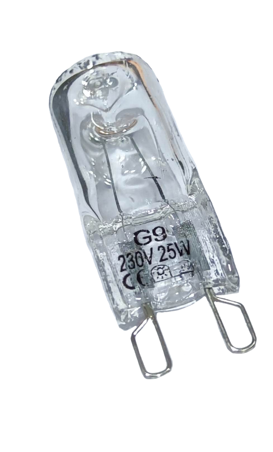 Denko 25W 220V G9 Halogen Bulb clear glass capsule type lighting component