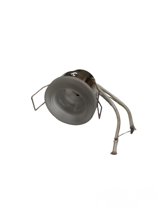 Halogen Gu 5.3 Socket Fixture with metal housing and insulated wires for lighting installation accessories