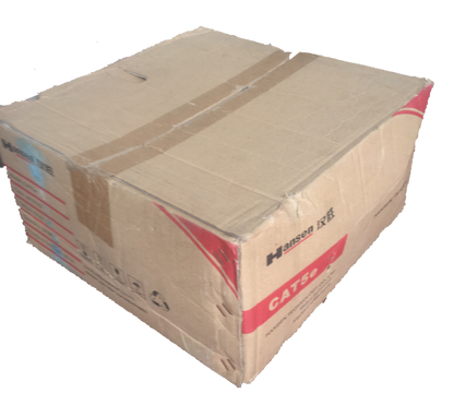 Comscope CAT5e UTP LAN Cable 300 Meters in a sealed cardboard box for network installation