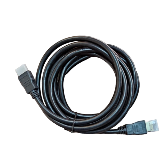 Grippes HDMI 1.4V male to male cord 3 Meters black cable for high-definition video and audio