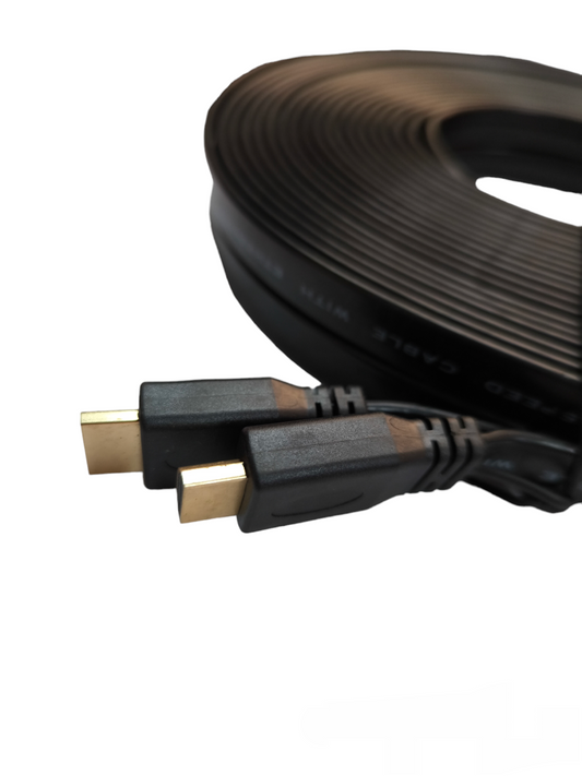 Grippes 20 meter HDMI cable flat type for easy installation and high-definition connectivity