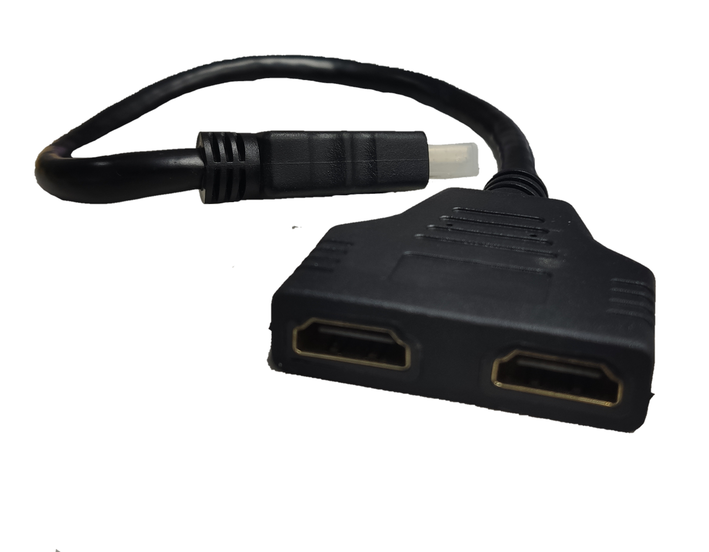 HDMI splitter 1 to 2 cable adapter for connecting two displays to one HDMI source