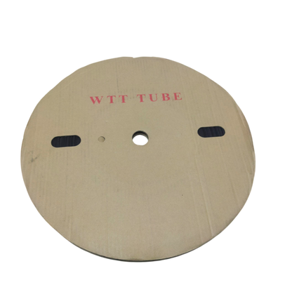 Heat Shrinkable Tube Black 10mm on a spool for efficient cable management solutions