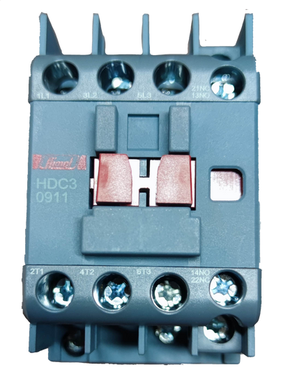 Himel magnetic contactor 9A 220V with multiple terminals for circuit control