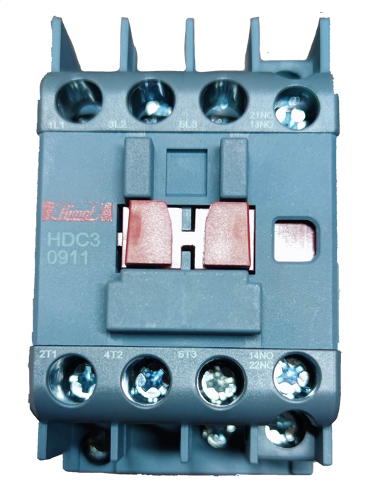 Himel magnetic contactor 9A 220V with multiple terminals for circuit control