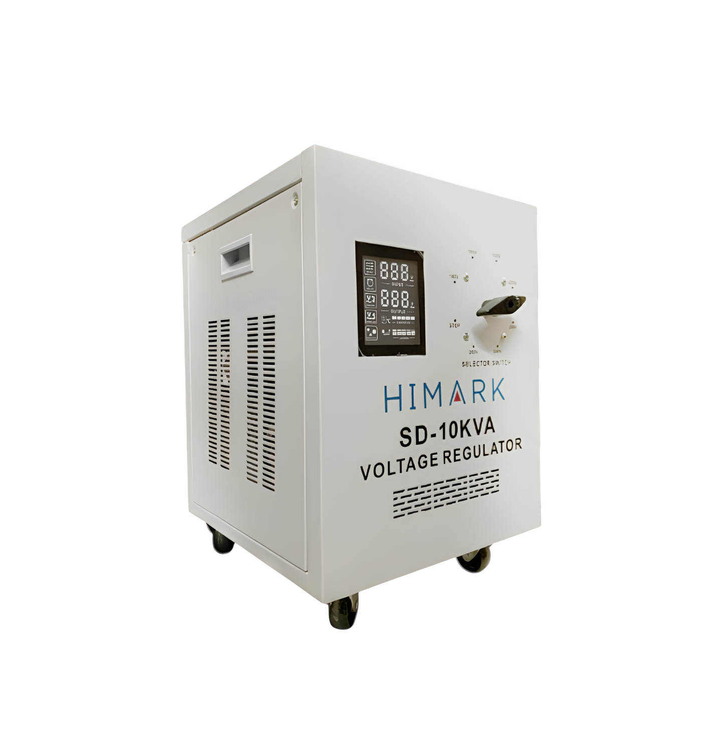 Himark 10KVA Variable Transformer Input 140V-260VAC voltage regulator with digital display and control knob