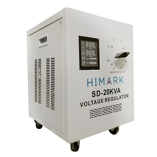 Himark 20KVA Variable Transformer SD-20KVA voltage regulator with digital display and control knob