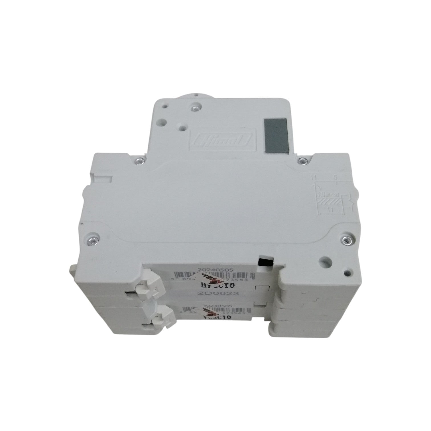 Himel white 16 amp 1 pole MTS breaker single pole circuit breaker for residential panels