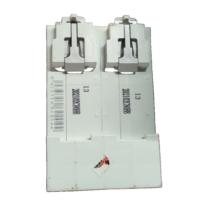 Himel 80A 2 Pole Miniature Breaker 10 Kaic white two pole DIN rail module with dual toggles