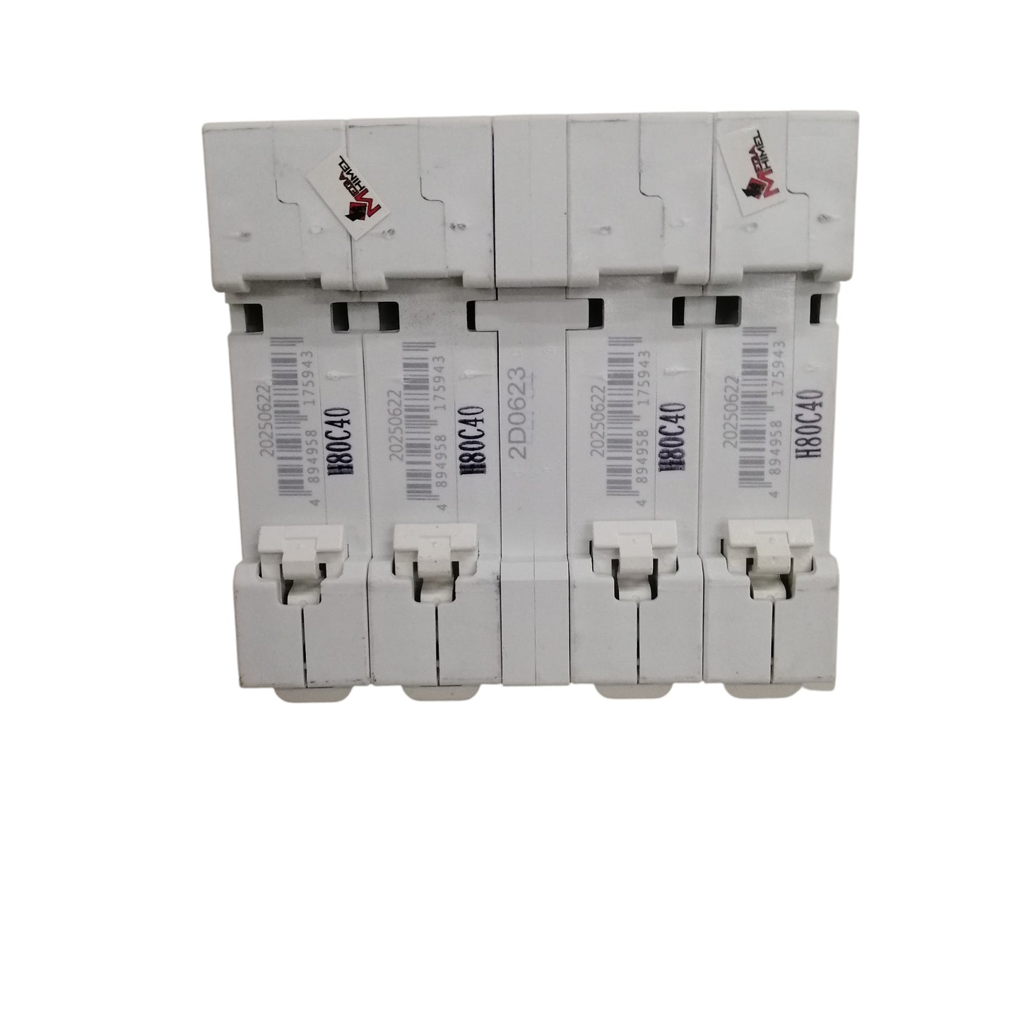 Himel manual transfer switch 40A white four pole modular circuit breaker unit for power transfer