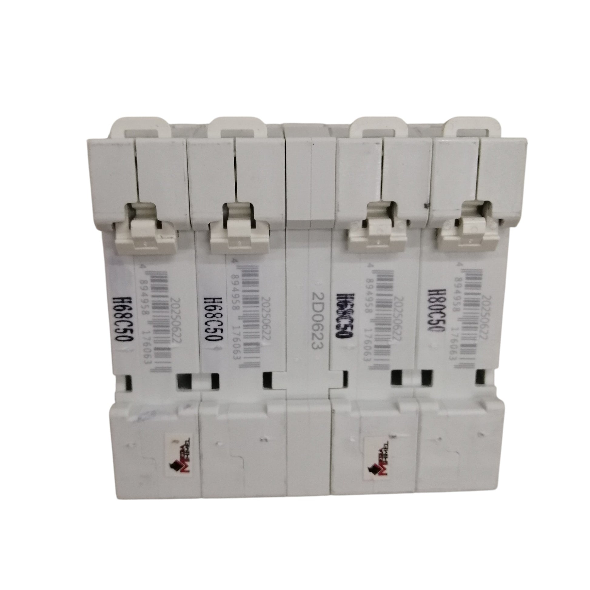 Himel manual transfer switch 50A four pole white plastic circuit breaker module for generator