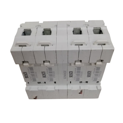 Himel manual transfer switch 6A white modular circuit breaker assembly three pole DIN rail mount