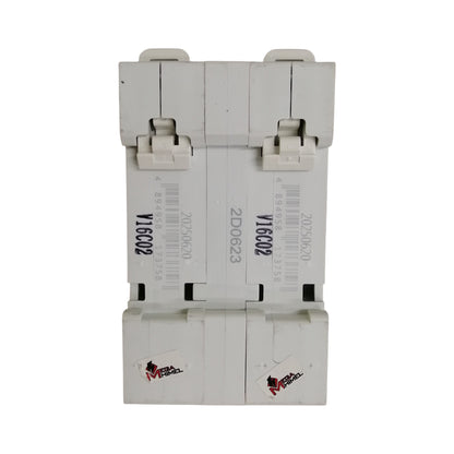 Aluminum A frame step ladder shown for scale alongside product listing Himel manual transfer switch