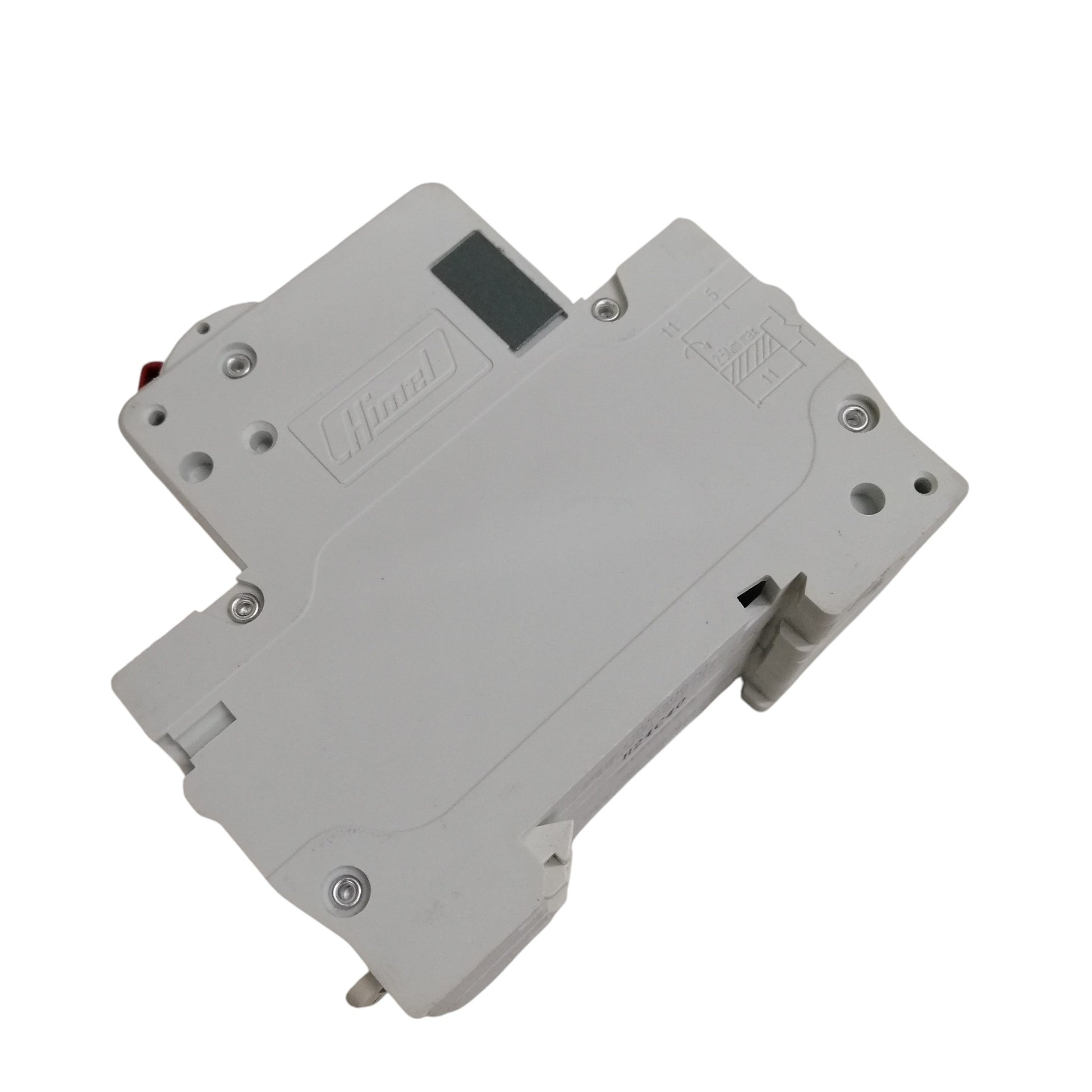 Himel circuit breaker manual transfer switch 40a white DIN rail mount compact housing
