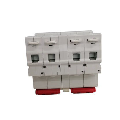 Himel MTS Breaker 2A 2Pole white DIN rail circuit breaker with dual pole switches and red terminals