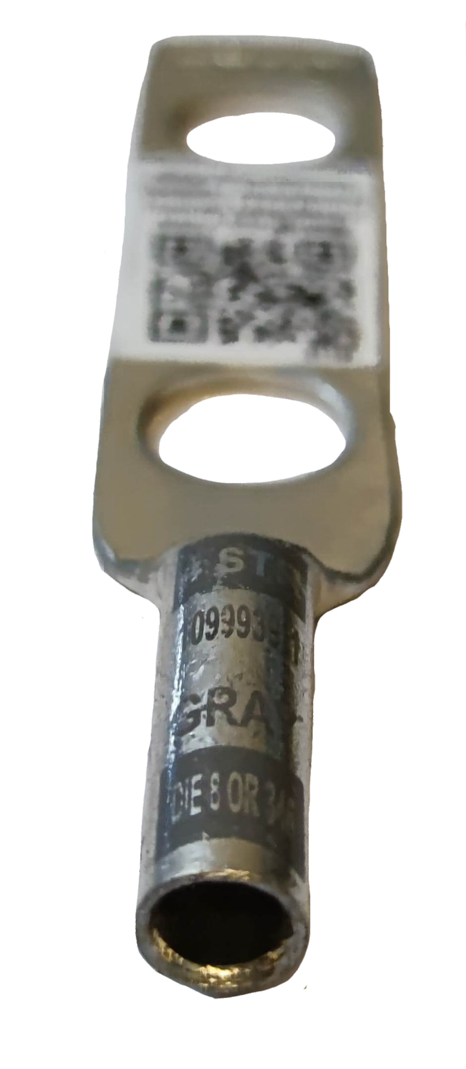 Utilux Terminal Lugs Long Barrel 2 Holes electrical circuitry part with metal construction