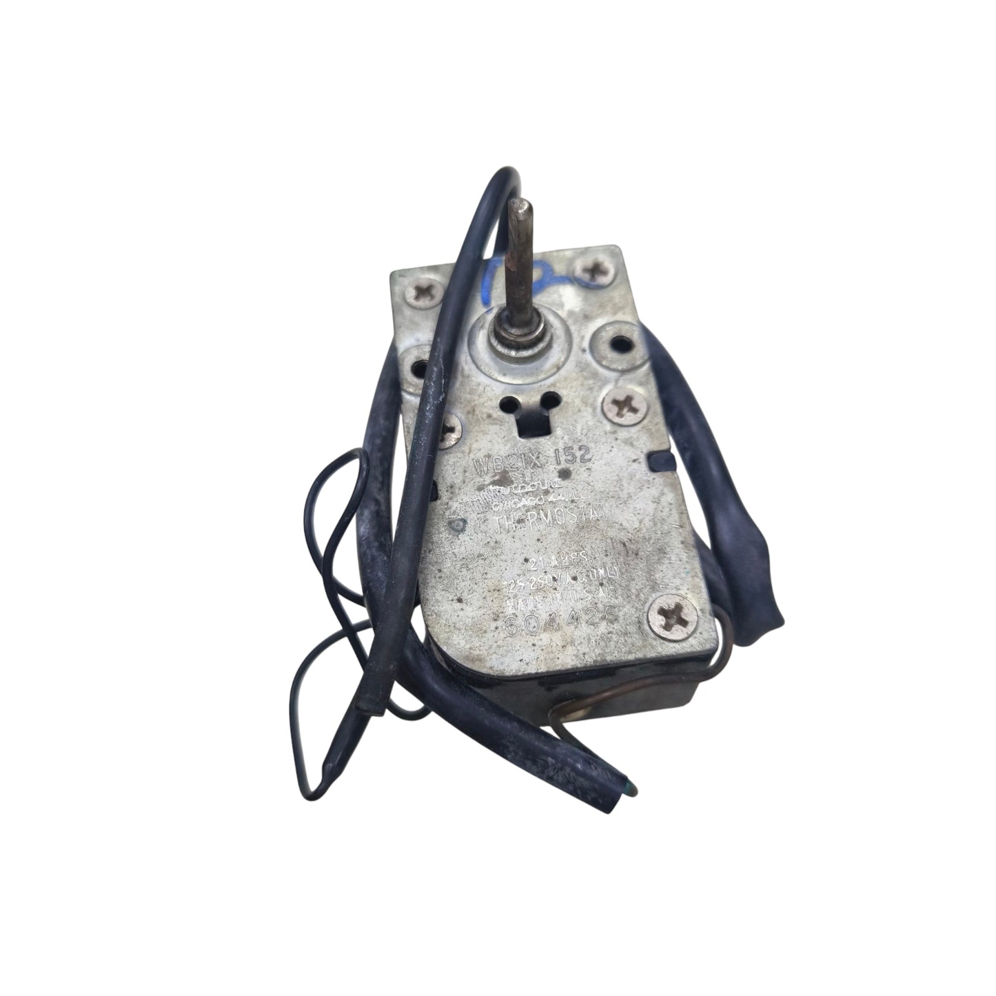 21A Hotpoint Thermostat 125-250V with a metal housing and connecting wires for precise temperature control