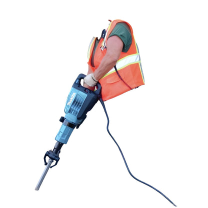 Makita 35 lb. Demolition Hammer accepts 1‑1/8" Hex Bits 14A 220V HM1307CB Jack Hammer Chipping Gun