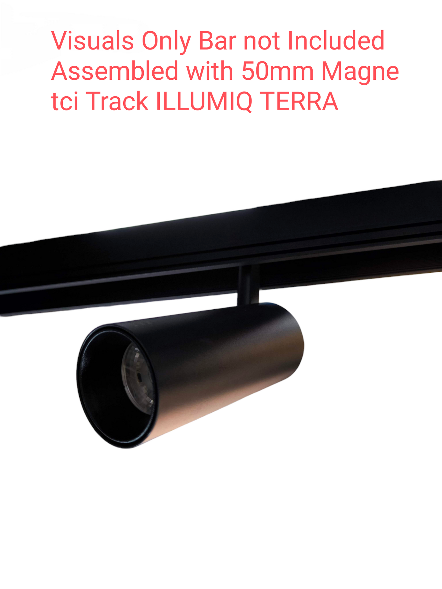 ILLUMIQ TERRA 12W LED Track Light 48V Ceiling Fixture (3000K)