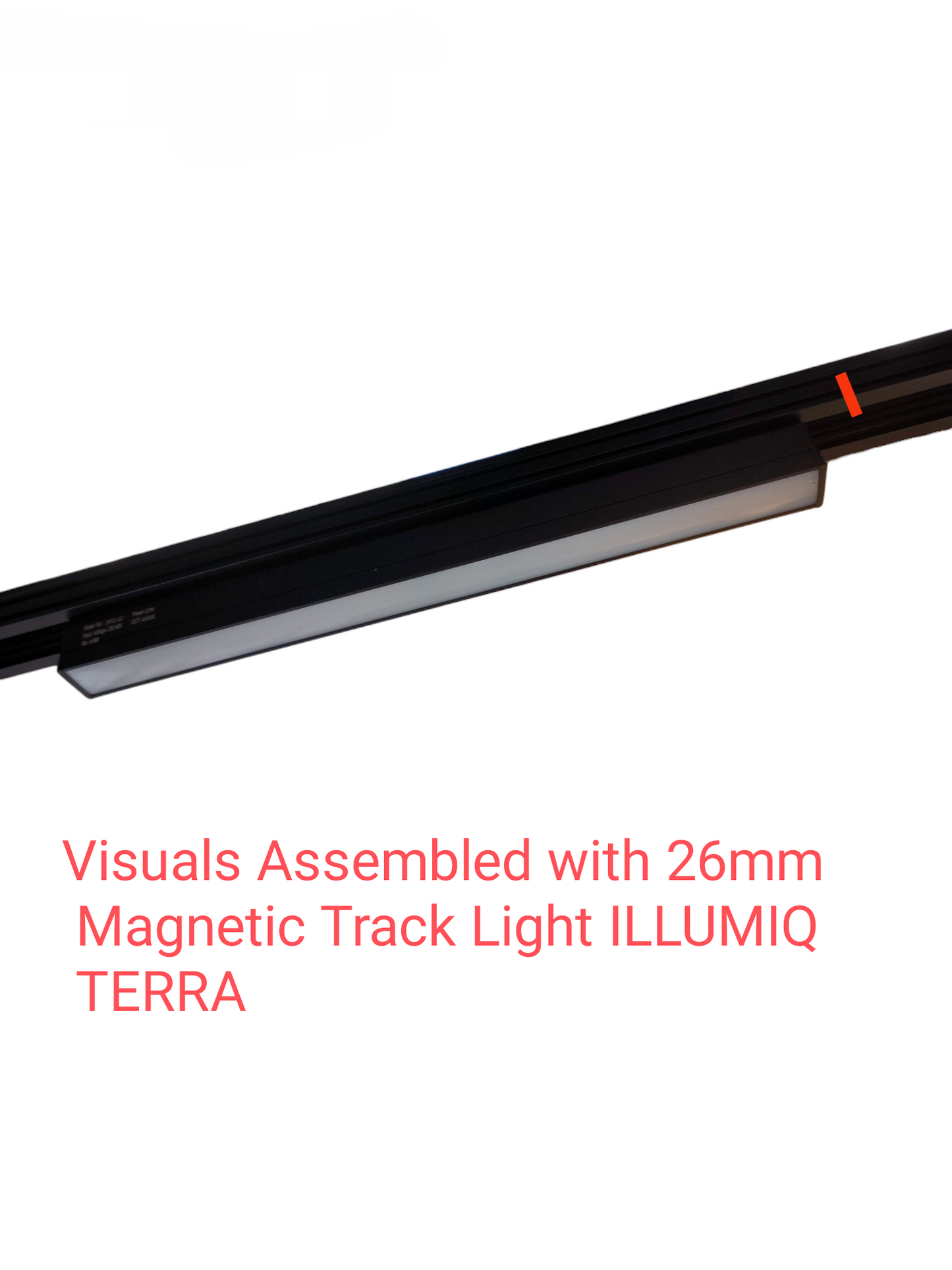 ILLUMIQ TERRA 12W LED Flood Track Light Ceiling Fixture (6000K)