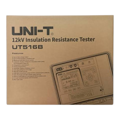 UNI-T Digital Insulation Tester UT-516B Resistance Tester 12KV