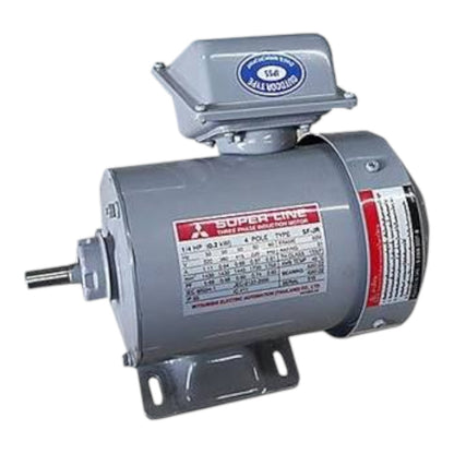 Mitsubishi Electric Motor 60HP 1750RPM 200L 60mm Dia 3Ø 220~440V 6 Leads (LT) Series Cast Iron Frame SF J(60HP) LT 4P