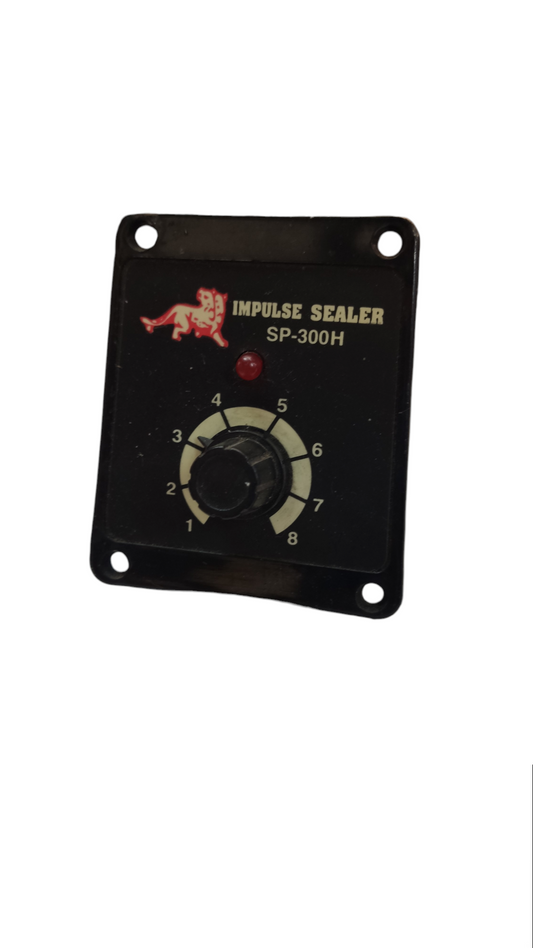 Black impulse sealer controller SP-300H with adjustable dial for Sealer Controller for 12 Inches