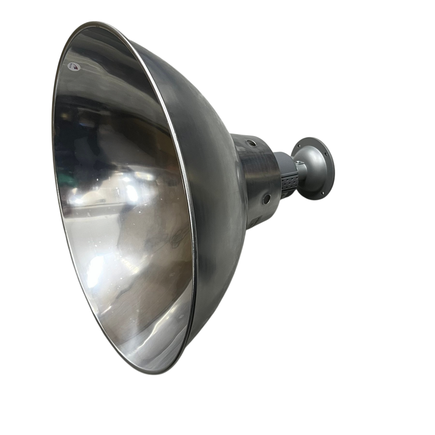 Biglite and Omni 14 Inch aluminum reflector light industrial pendant with polished interior for focused lighting