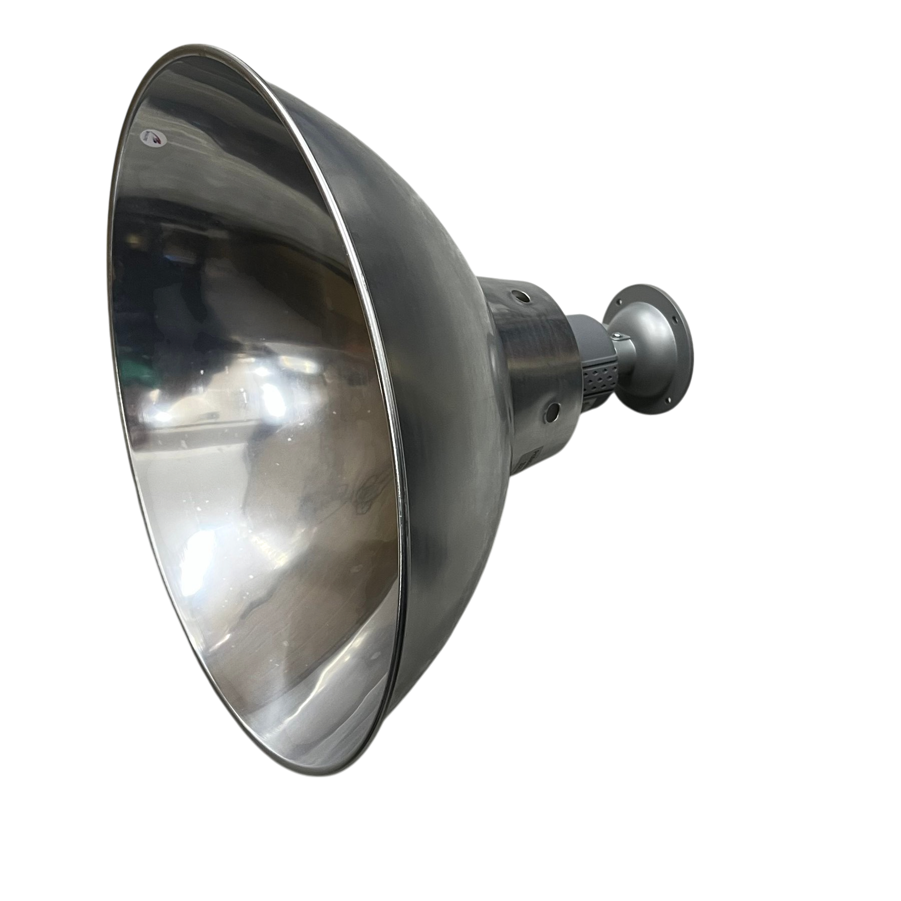 Biglite and Omni 14 Inch aluminum reflector light industrial pendant with polished interior for focused lighting
