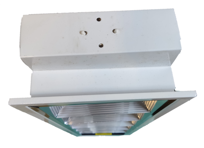 Tokina industrial aluminum reflector light with white metal housing and glass cover for lighting installation