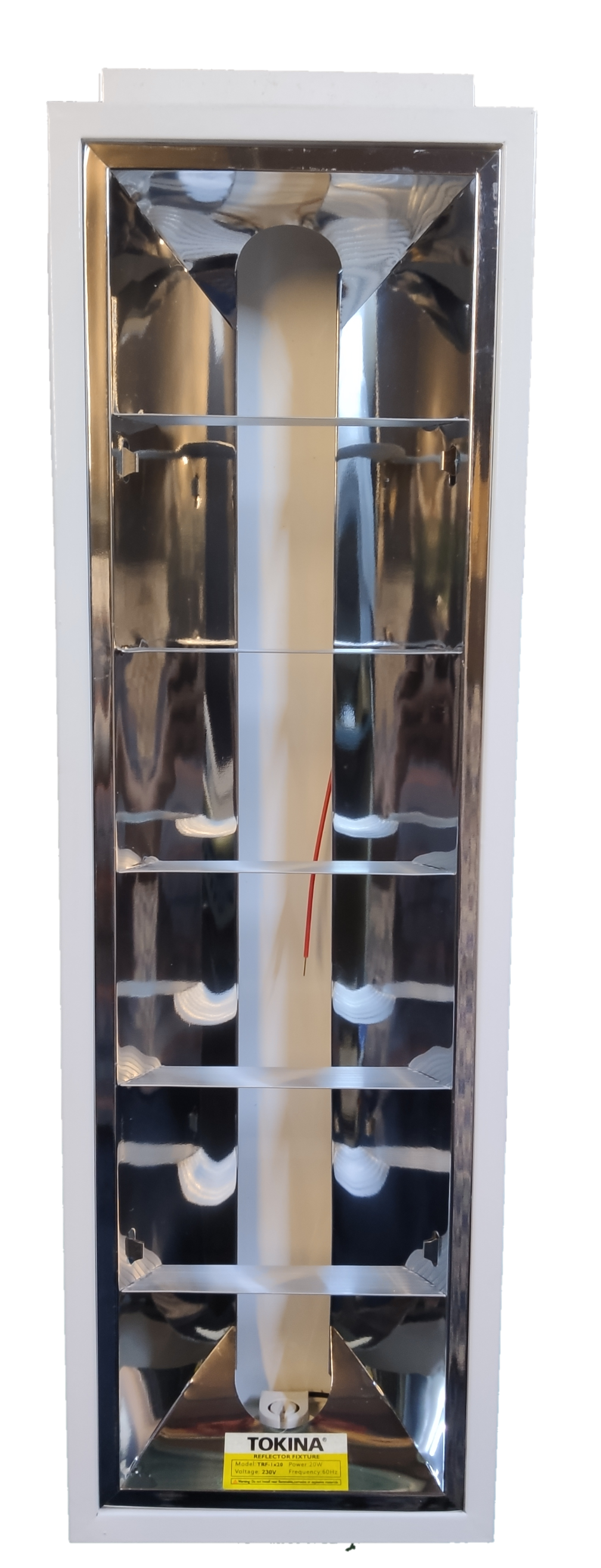 Tokina industrial aluminum reflector light with rectangular design and reflective interior for lighting installation