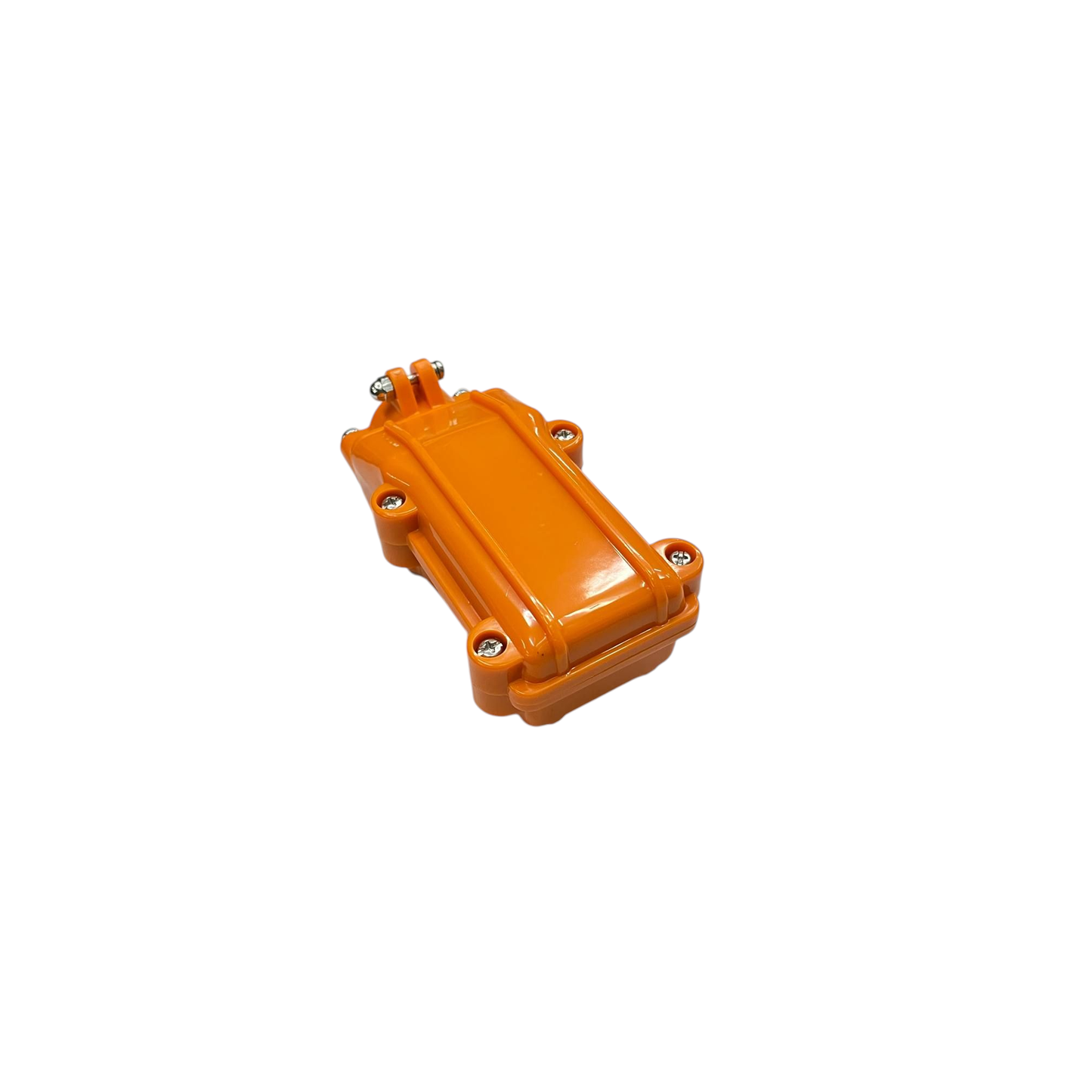 Auspicious industrial hoist push button switch in orange durable casing for audio interface control