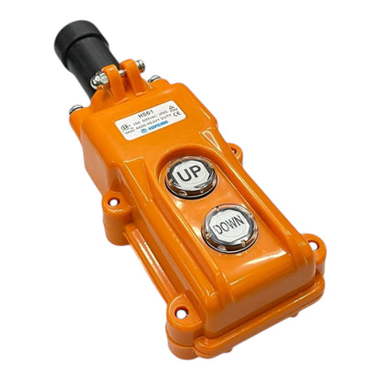 Auspicious Industrial Hoist Push Button Switch, Up and Down Button