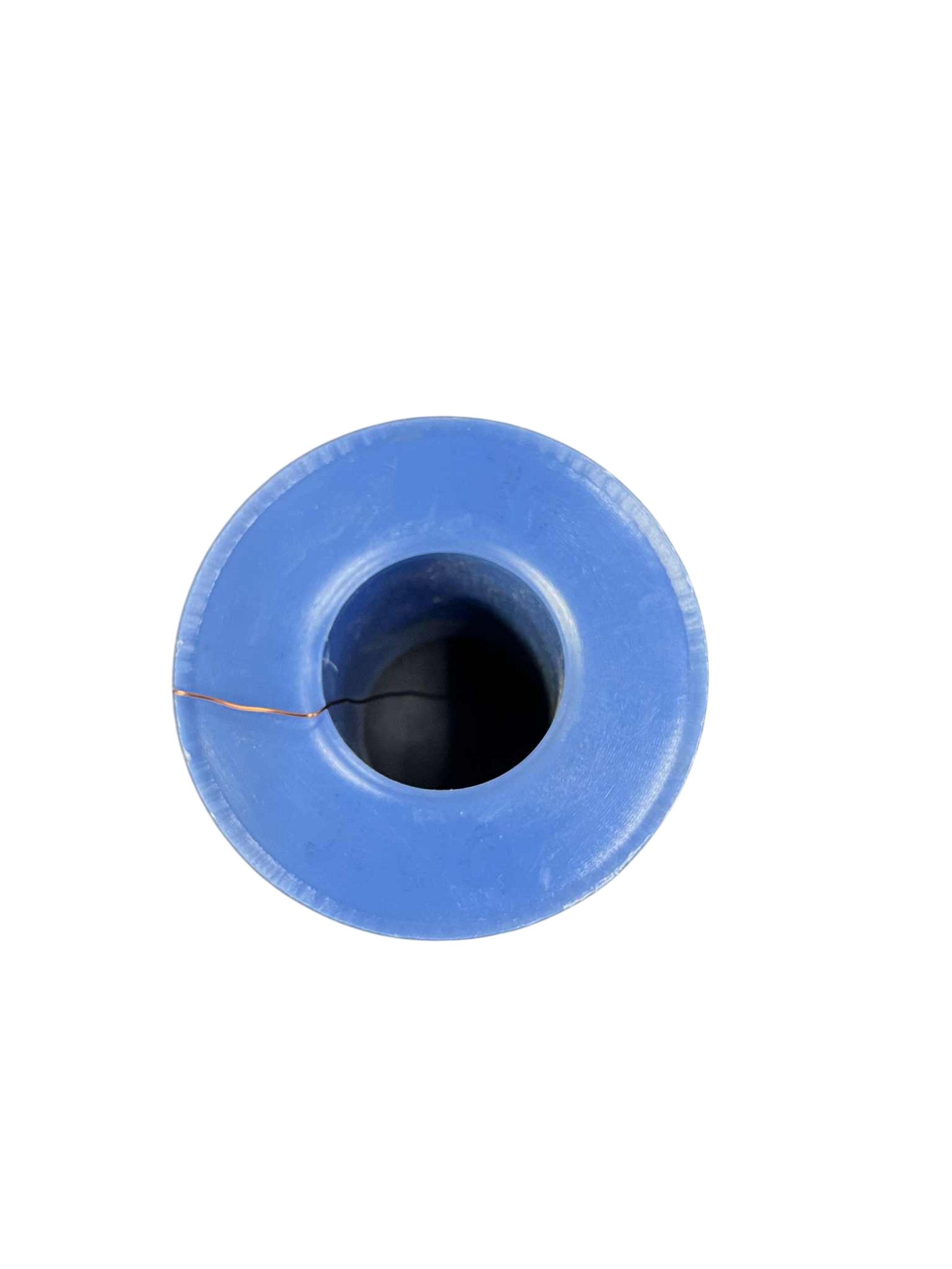 Philflex industrial magnet wire 600g spool featuring a durable blue plastic reel for easy use