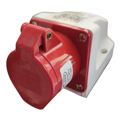 Surer 16A 3P+E Industrial Outlet 6h 4P 380-415V Wall Type IEC309-2 114 1913