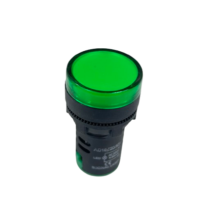 Denko green industrial indicator lamp Pilot Light 220v GREEN 22mm for control panels and machinery