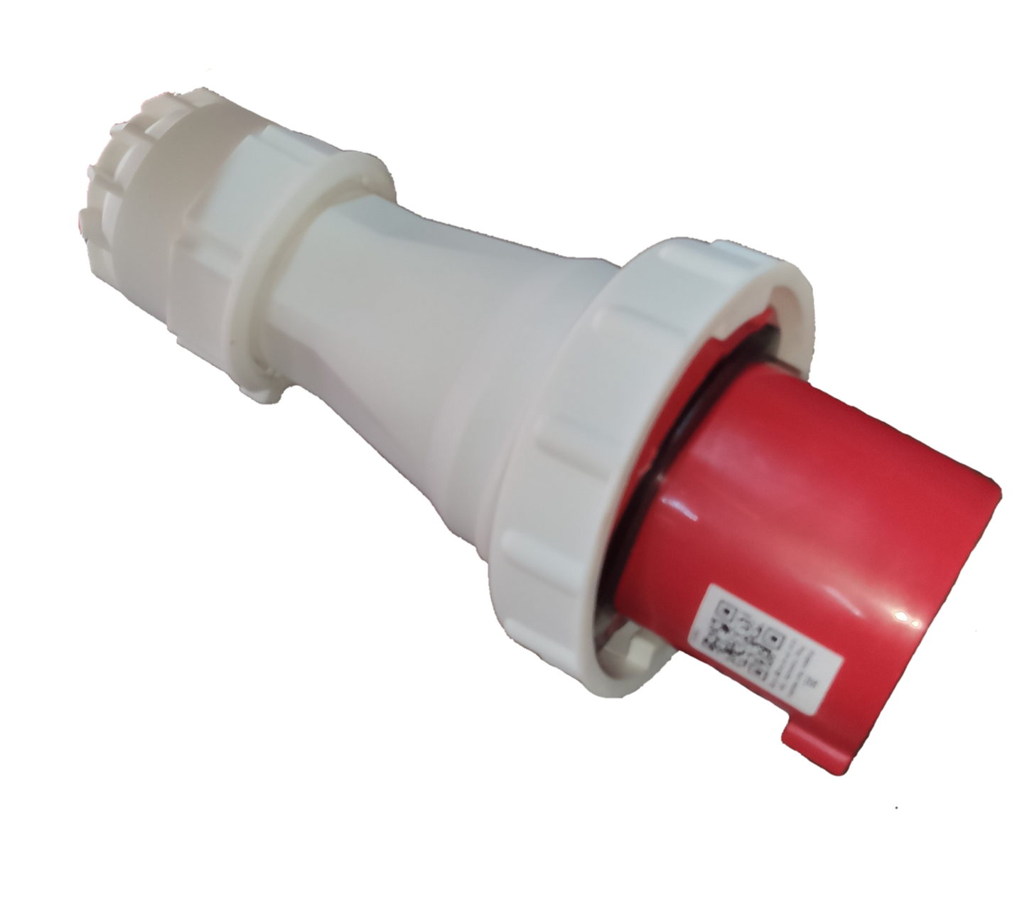 Grippes 63A industrial plug connector designed for durable electrical connections and equipment.