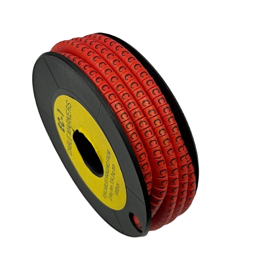 Grippes Cable Marker C - 1000pcs on a roll for effective cable organization and identification