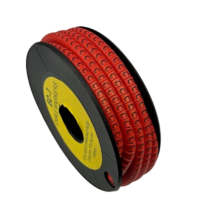 Grippes Cable Marker C - 1000pcs on a roll for effective cable organization and identification