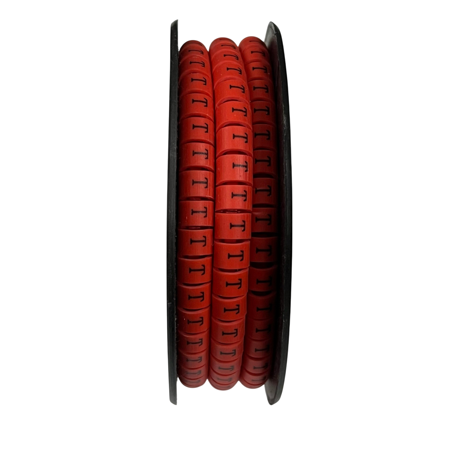 Grippes Cable Marker Red - T on a spool for effective cable organization and identification