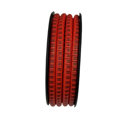 Grippes Cable Marker Red H - 1000pcs for organized and efficient cable management