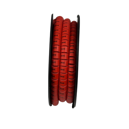 Grippes Cable Marker Red - I for efficient cable management and organization