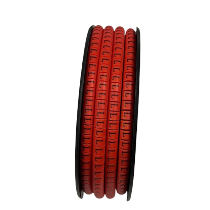 Grippes Cable Marker Red L - 1000pcs on a spool for effective cable organization and identification