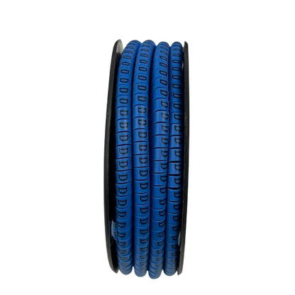Grippes EC-1B cable marker 1000pcs in blue for organized cable management solutions
